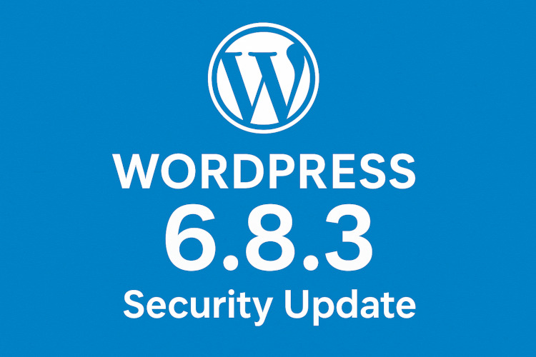 WordPress 6.8.3 actualización de seguridad crítica